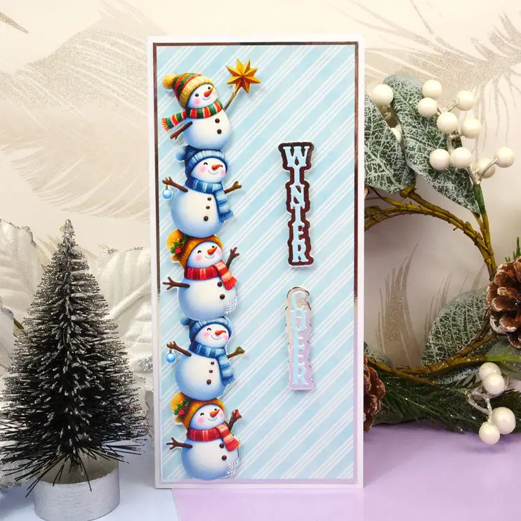 Moonstone Dies - Christmas Vertical Sentiments 2