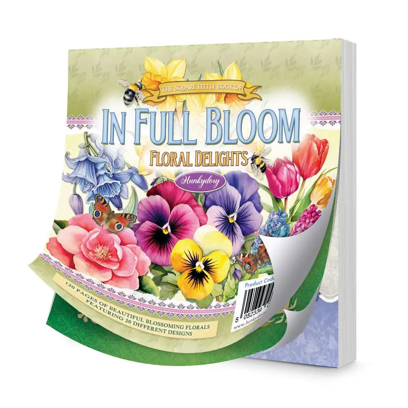 Square Little Book Of In Full Bloom - Floral Delights 1