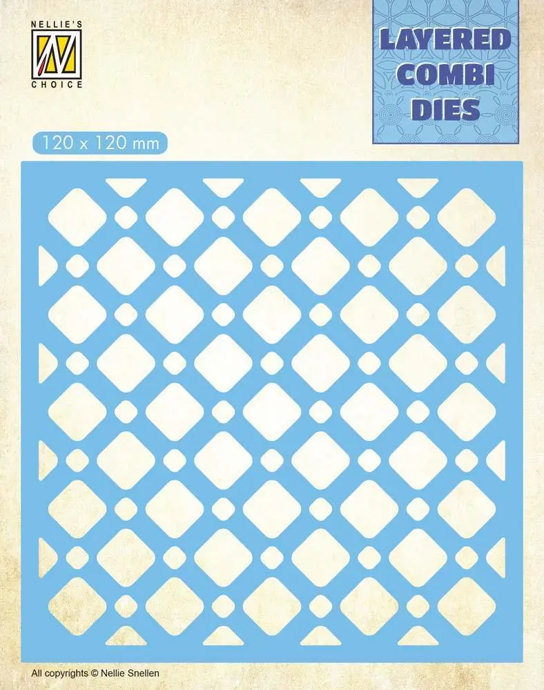 Layered Combi Dies Squares Layer B 1