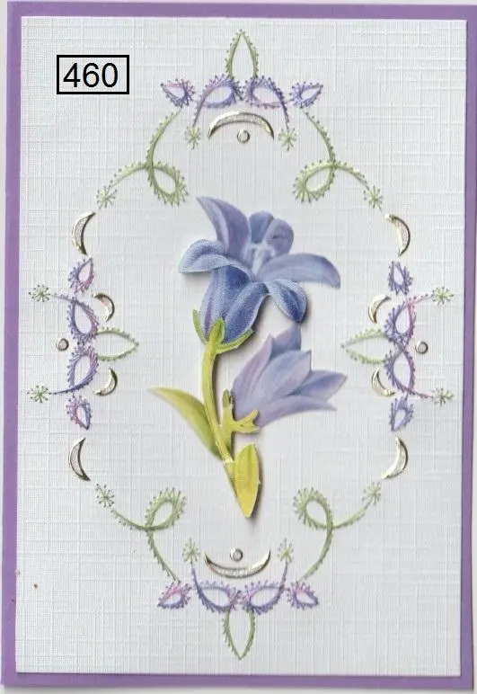 Laura's Design Digital Embroidery Pattern - Oval Flourish Frame 1