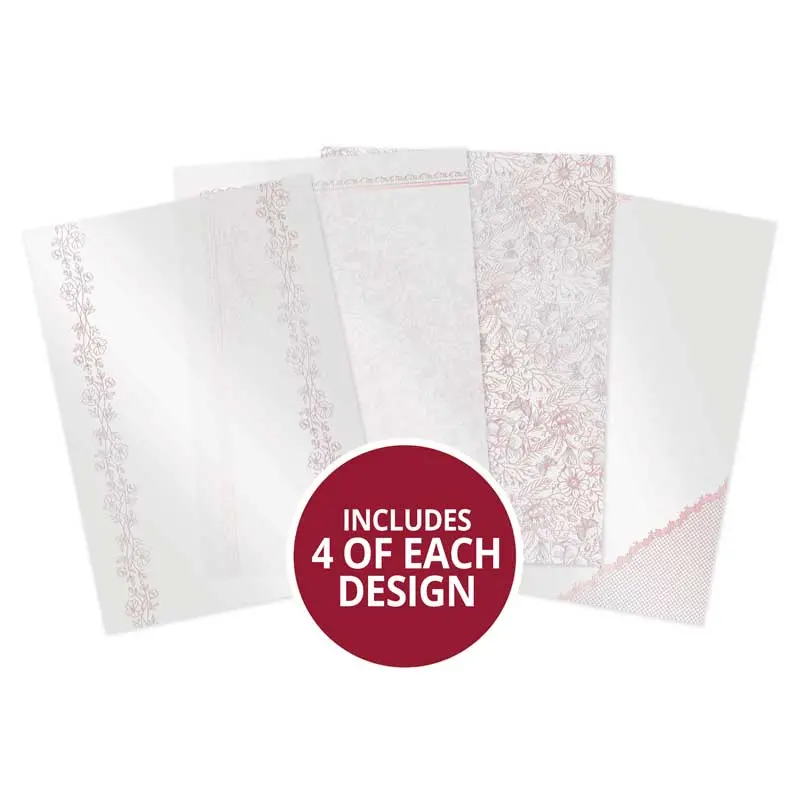 Blushing Blossoms Luxury Foiled Acetate 1