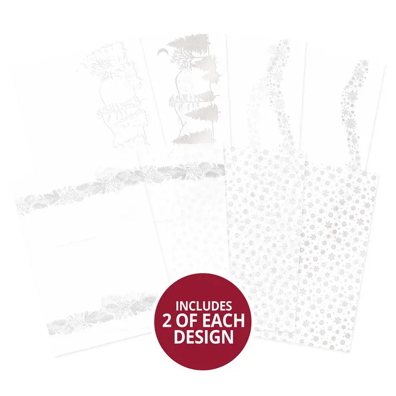 Snow Adorable Luxury Foiled Acetate 1