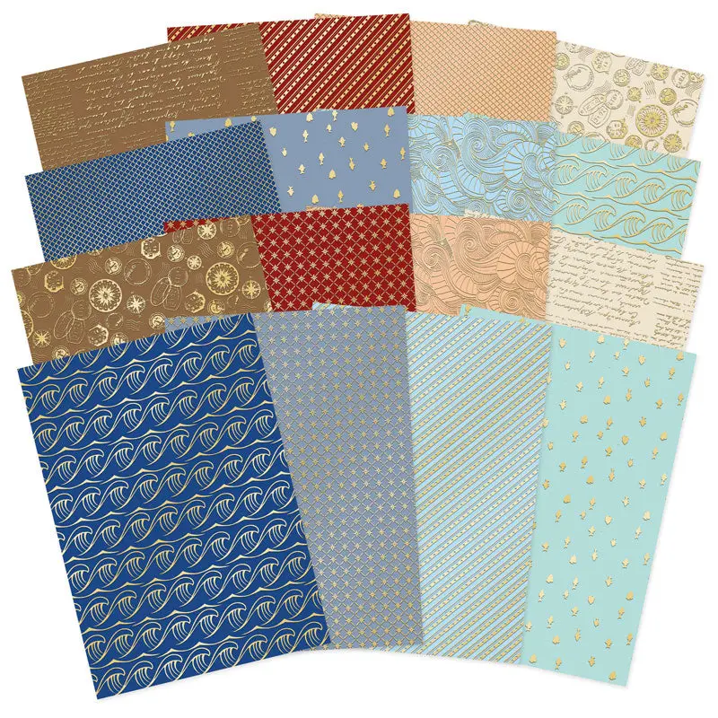 Nautical Moments Matt-Tastic Adorable Scorable Foiled Cardstock 1