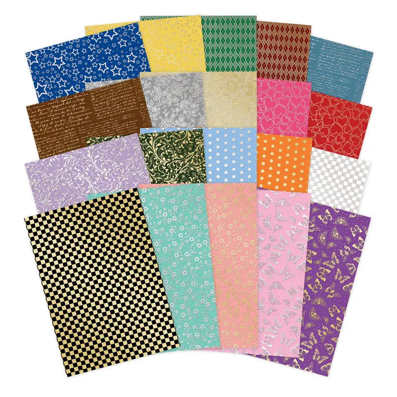 Foiled Edge-To-Edge Cardstock 1