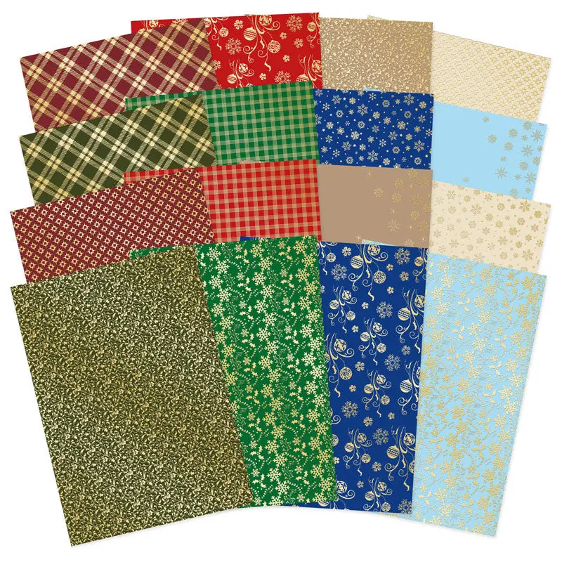 A Cherished Christmas Foiled Edge-To-Edge Cardstock 1