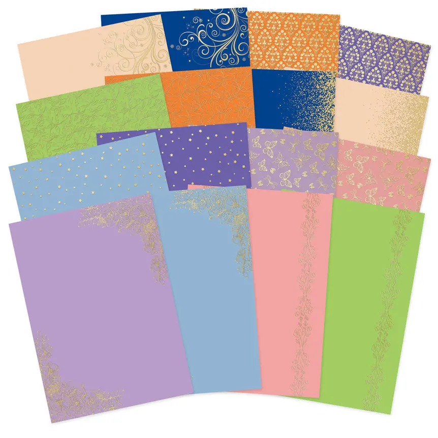 Enchanted Glades Luxury Foiled Cardstock 1