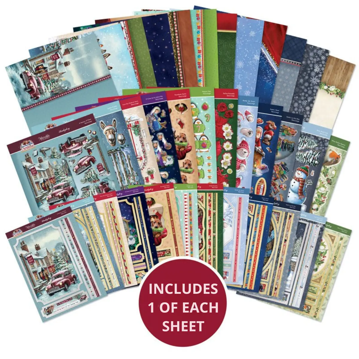 A Merry Little Christmas Designer Deco-Large Collection 1