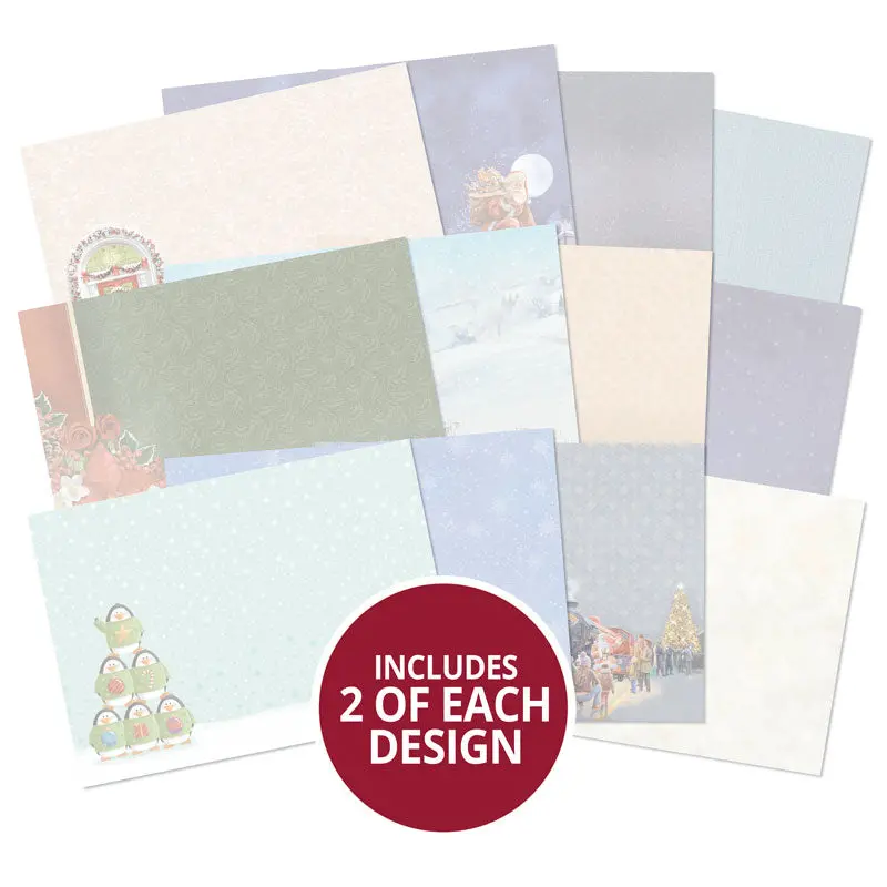 A Merry Little Christmas Luxury Card Inserts 1