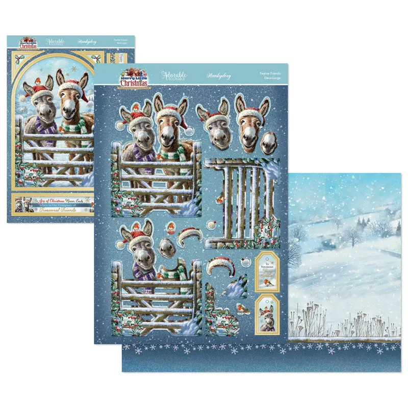 A Merry Little Christmas Deco-Large Set - Festive Friends 1