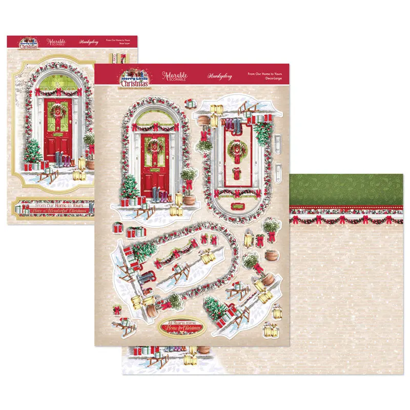 A Merry Little Christmas Deco-Large Set - From Our Home To Yours 1