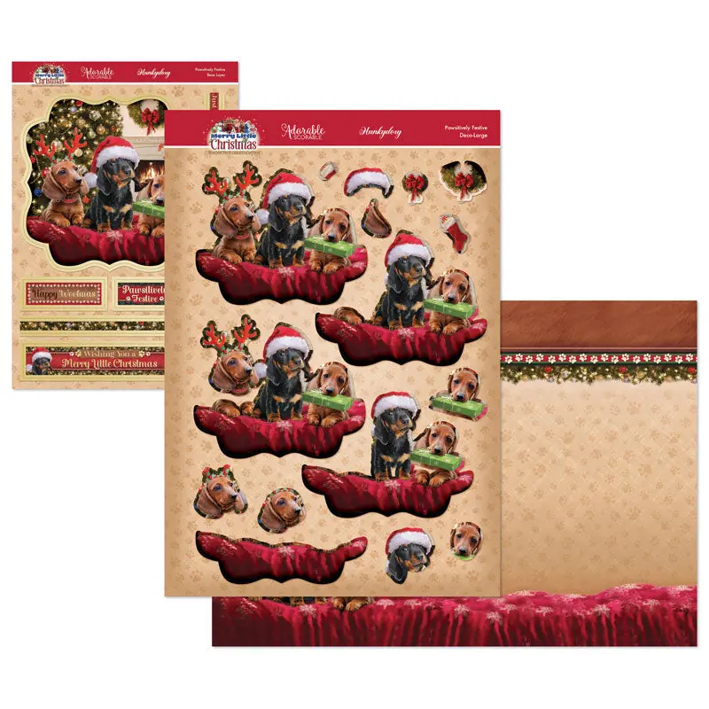 A Merry Little Christmas Deco-Large Set - Pawsitively Festive 1