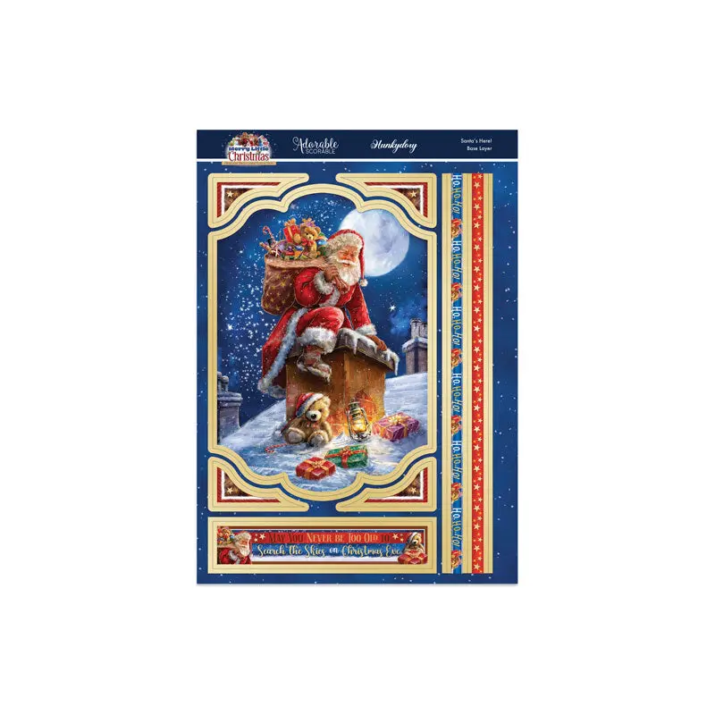 A Merry Little Christmas Deco-Large Set - Santa's Here! 2