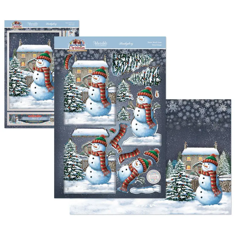A Merry Little Christmas Deco-Large Set - Snow Much Love 1