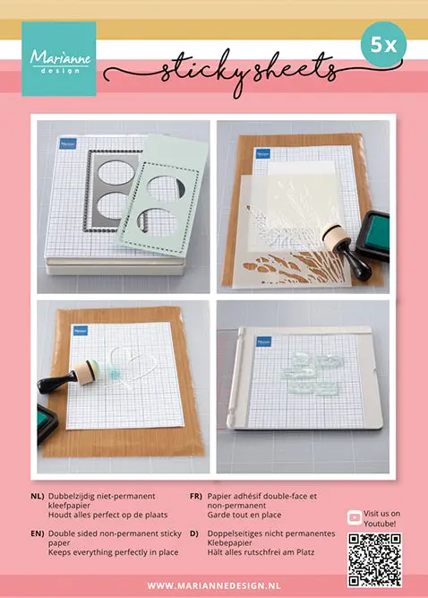Marianne Design Sticky Sheets 1