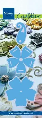 Marianne Design: Creatables Dies - Ribbon Flower 2 1