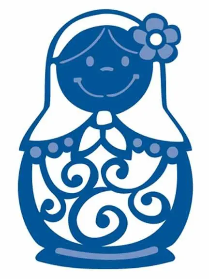 Marianne Design: Creatables Dies - Russian Doll 1