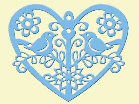 Marianne Design: Creatables Dies - Winter Birds 1