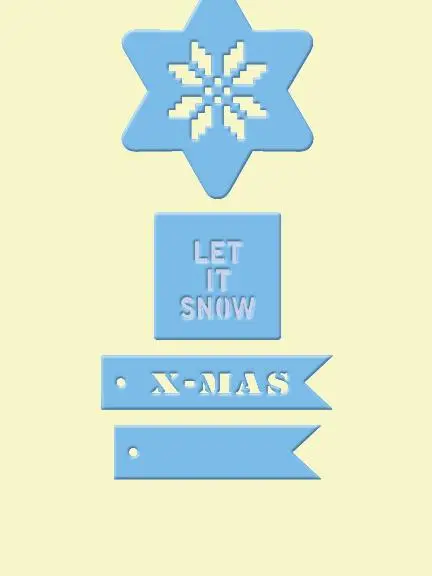 Marianne Design: Creatables Dies - Winter Wishes 1