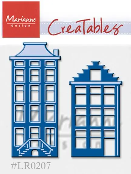Marianne Design: Creatables Dies - Amsterdam - Set Of 2 Houses 1