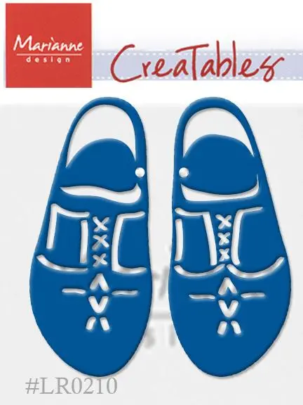 Marianne Design: Creatables Dies - Wooden Shoes 1