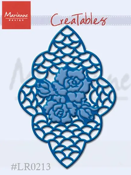 Marianne Design: Creatables Dies - Anja's Rose Centerpiece 1
