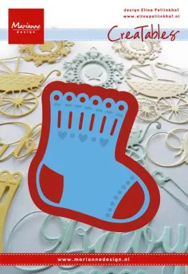 Marianne Design: Creatables Dies - Baby Sock 1