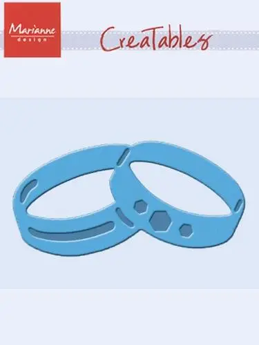 Marianne Design: Creatables Dies - Wedding Rings 1