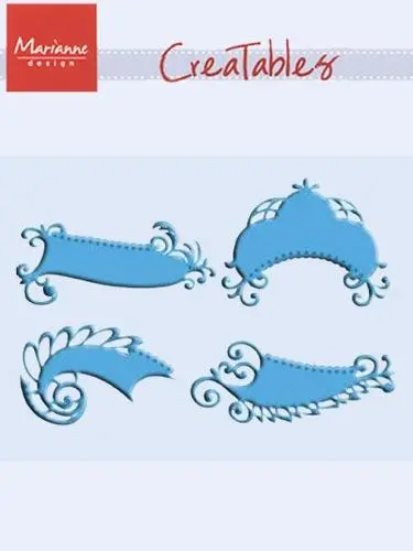Marianne Design: Creatables Dies - Anja's Labels Set Of 4 1
