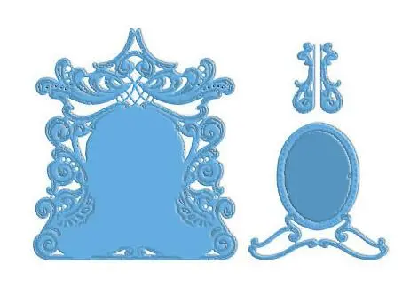 Marianne Design: Creatables Dies - Petra's Mirror 1