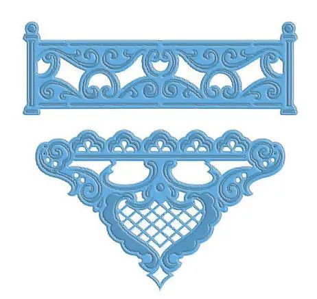 Marianne Design: Creatables Dies - Petra's Fence 1