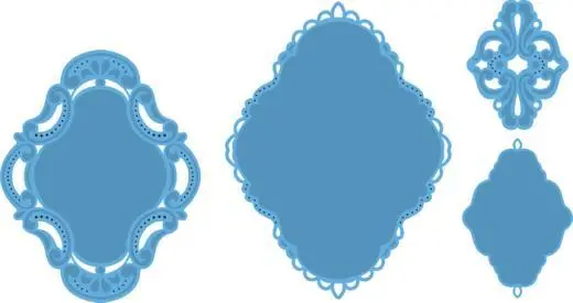 Marianne Design: Creatables Die - Petra's Ornaments 1