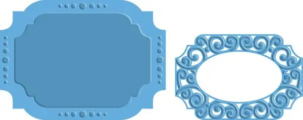 Marianne Design: Creatables Dies - Oval Label Die 1