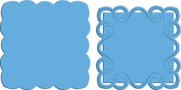 Marianne Design: Creatables Dies - Elegant Square 1