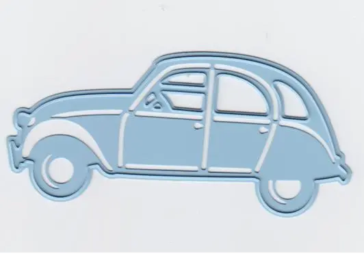 Marianne Design: Creatables Dies - Deux Chevaux 1