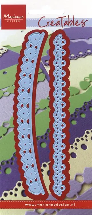 Marianne Design: Creatables Dies - Hearts & Cotton Lace 1