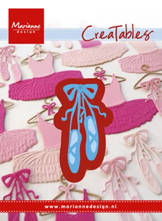 Marianne Design: Creatables Ballet Shoes Die 1