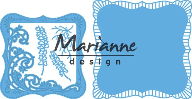 Marianne Design: Creatables Anja's Frilly Square 1