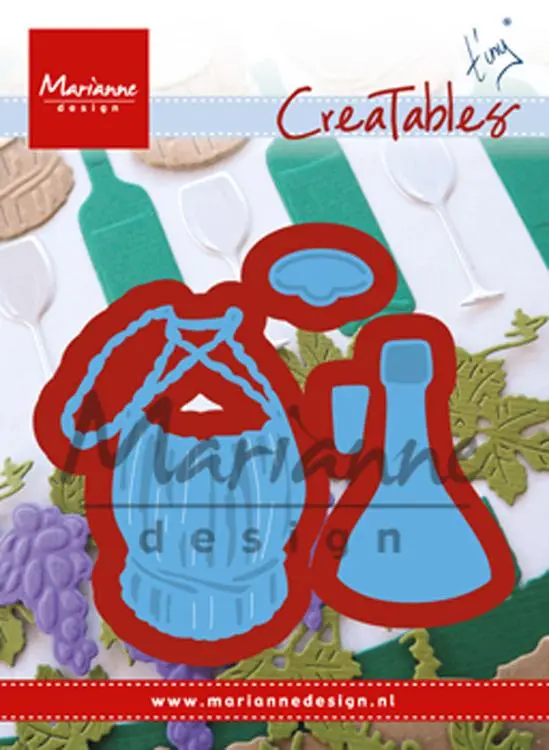 Marianne Design Tiny's Wine Bottle 1