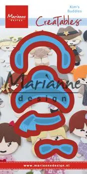 Marianne Design Creatables Kim's Buddies Winter Set 1