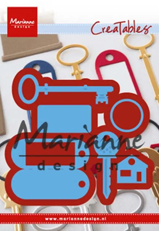 Marianne Design Creatables Key Ring 1