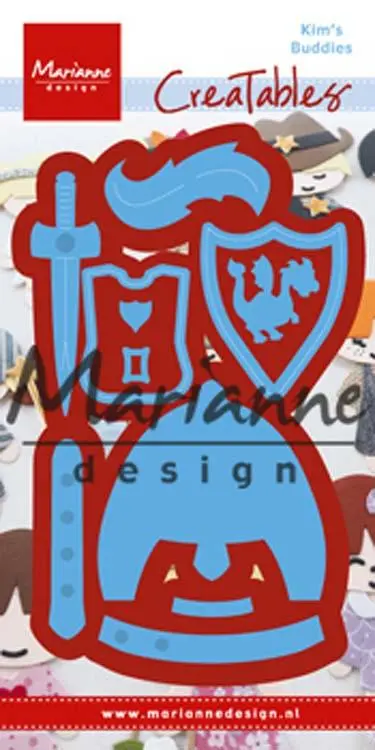 Marianne Design Creatables Kim's Buddies Knight 1