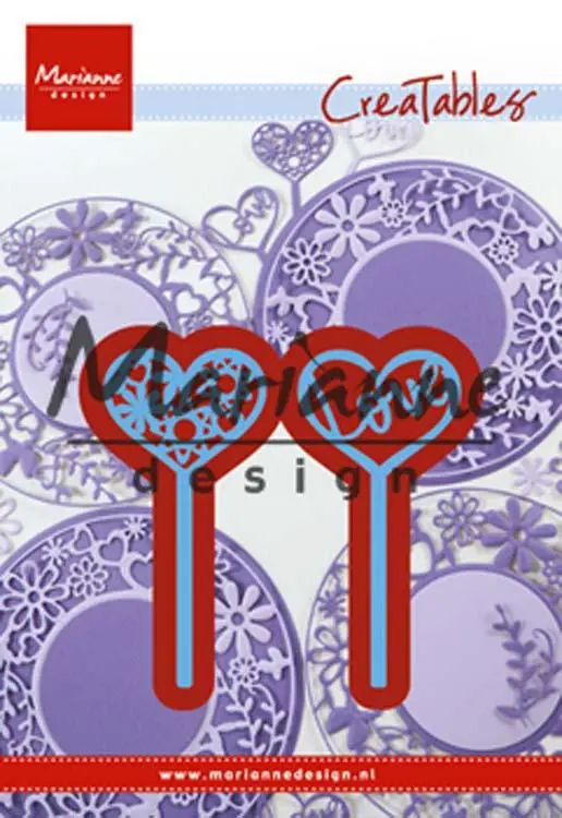 Marianne Design Creatables Heart Pins (Set Of 2) 1