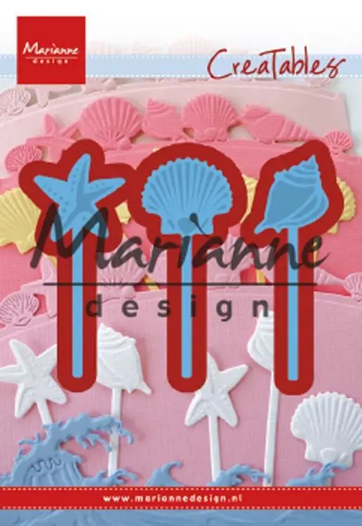Marianne Design Creatables Sea Shells Pins 1