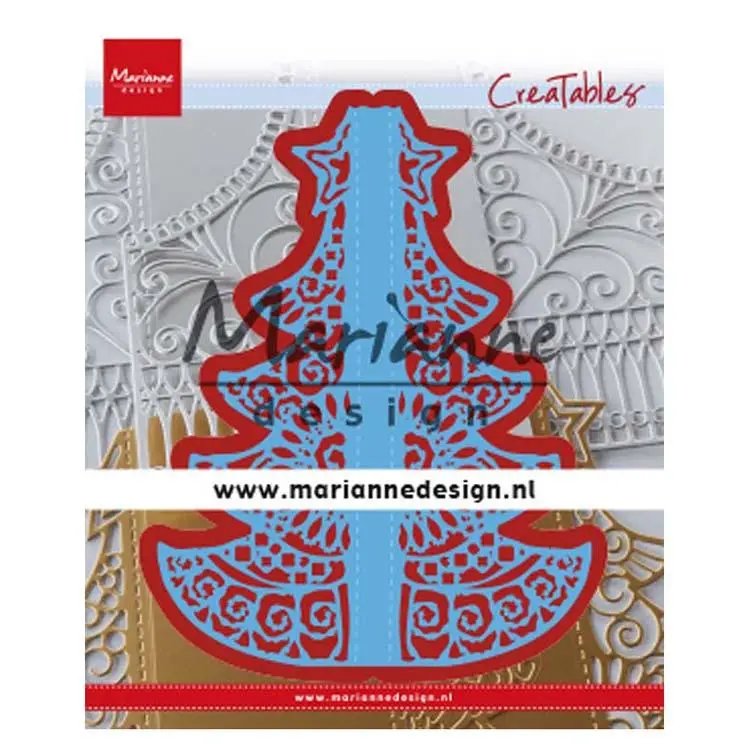 Marianne Design Creatables Gate Folding Dies - Christmas 1