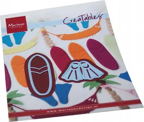Marianne Design Creatables Die - Surfboard & Flippers 1