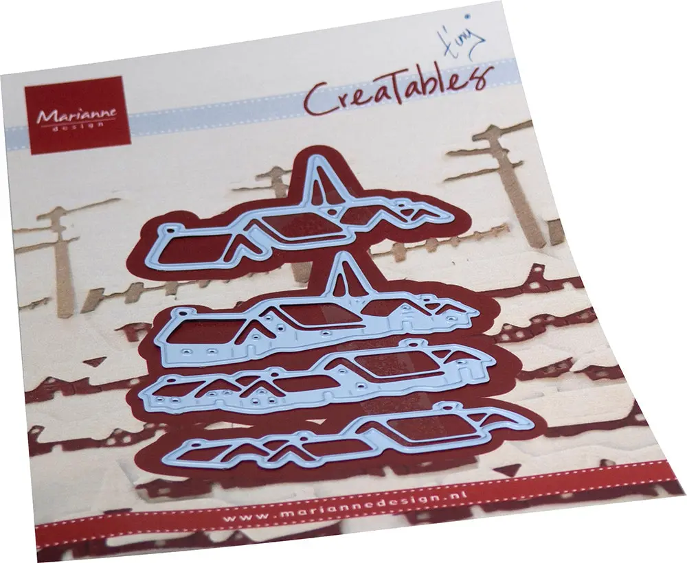 Marianne Design Creatables Die - Tiny's Snowy Village 1