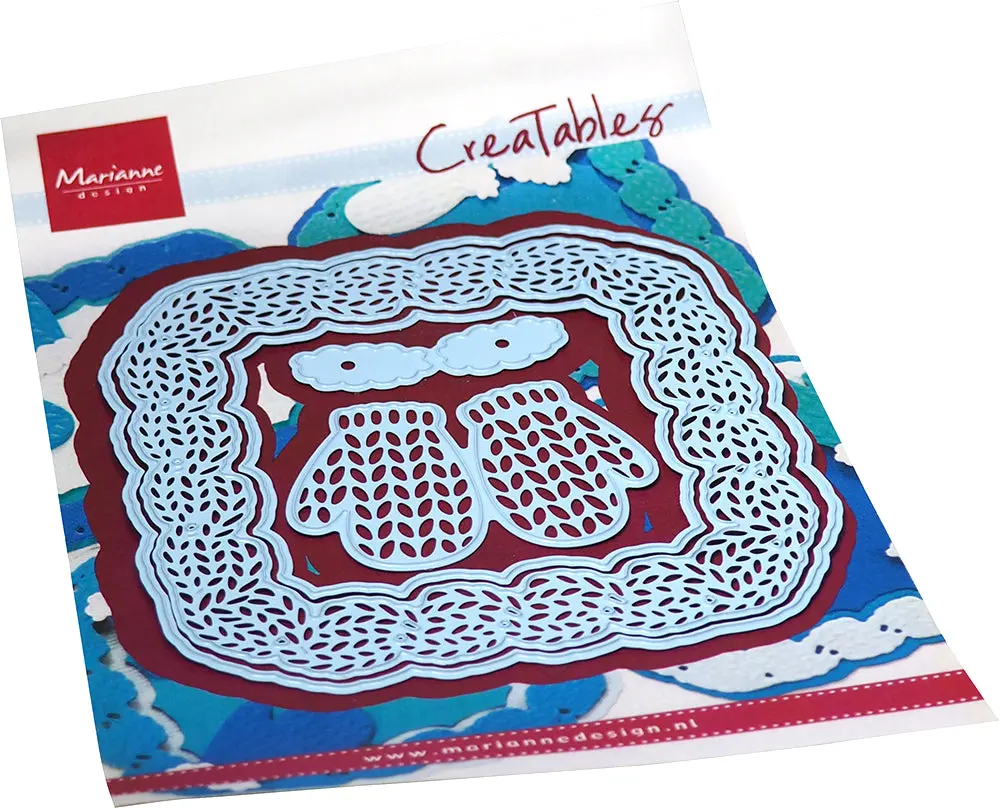 Marianne Design Creatables Die - Knitted Square 1