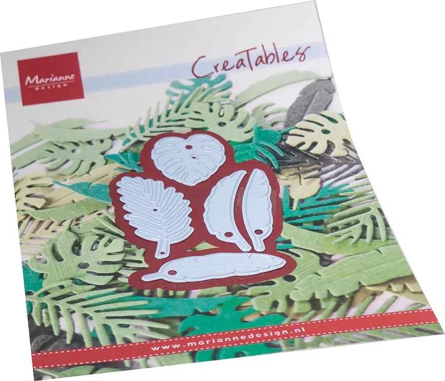 Marianne Design Creatables Die - Little Jungle Leaves 1