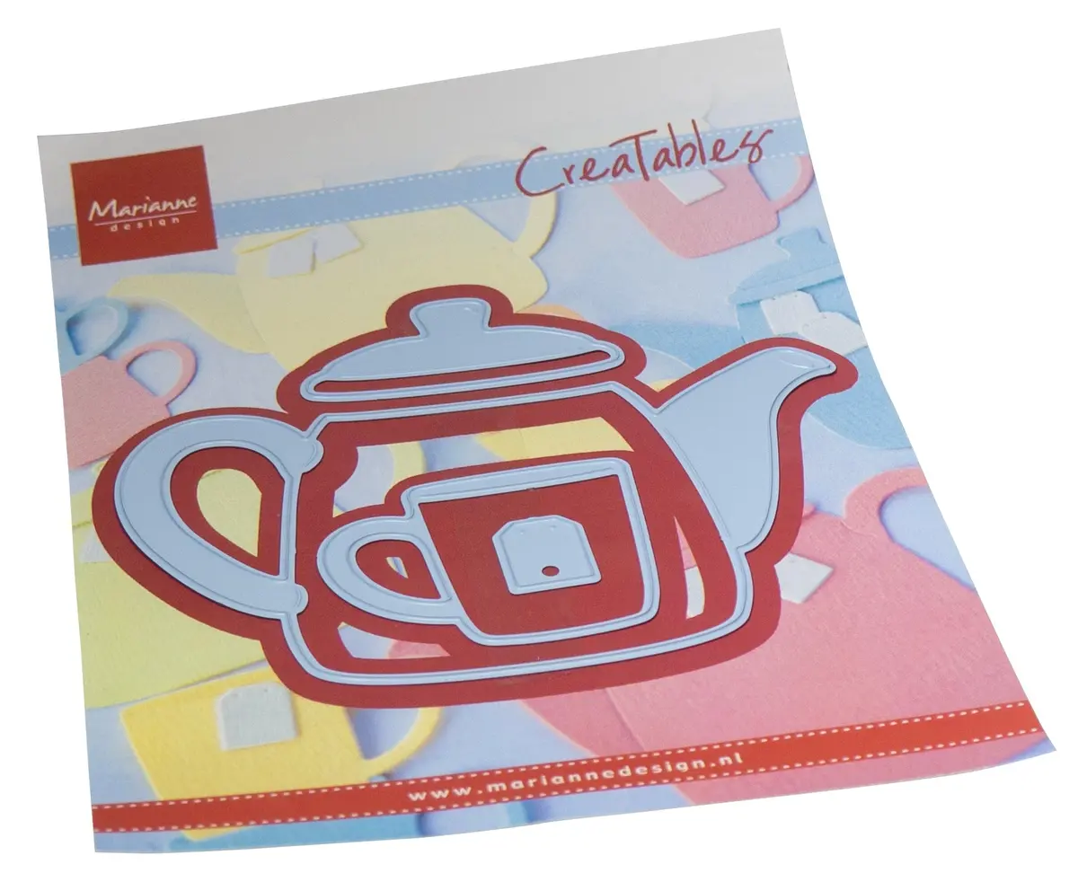 Marianne Design Creatables Die - Teapot & Glass 1