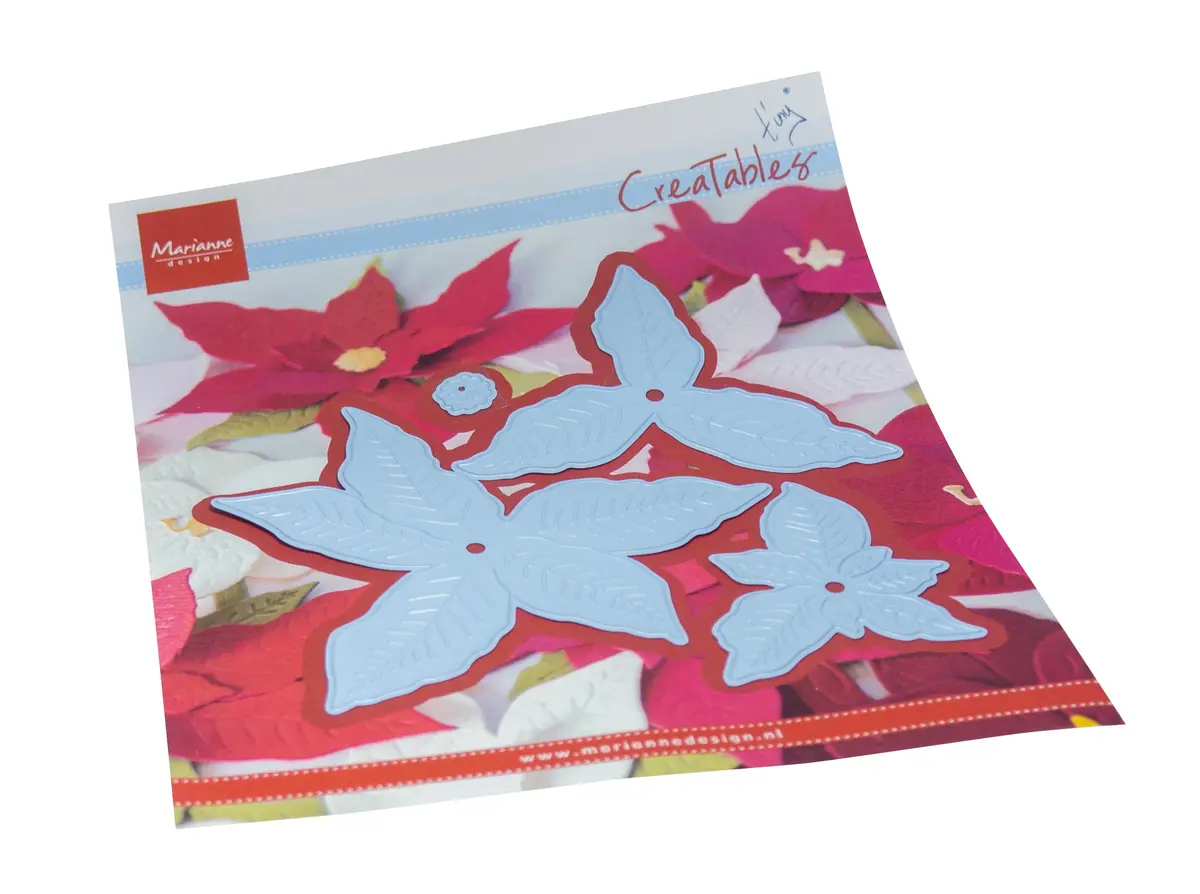 Marianne Design Creatables Die - Tiny's Poinsettia 1
